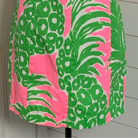 Lilly Pulitzer Pink Pout Flamenco Mila Shift Dress Woman’s size 8 resort wear - Picture 8 of 15